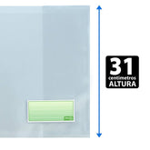 FORRO LIBRO EXPRESS 31CM AJUSTABLE | 10 UNIDADES | (FRAGA)